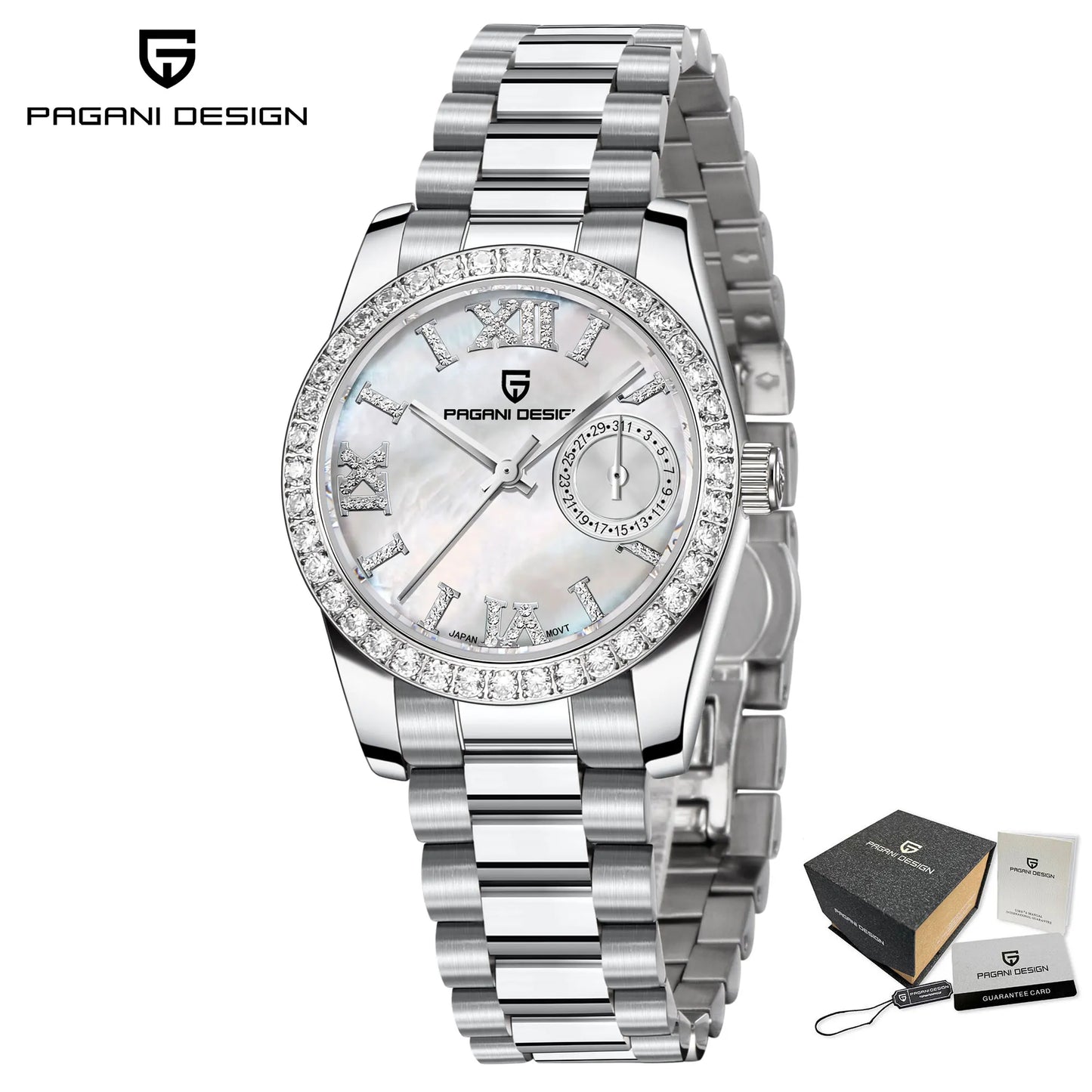 Pagani Design Sapphire Glass - Steel White (PD-1776)