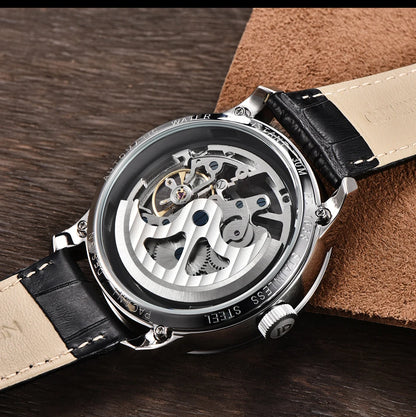 Pagani Design Skeleton Hollow -  Gold Black (PD-1638)