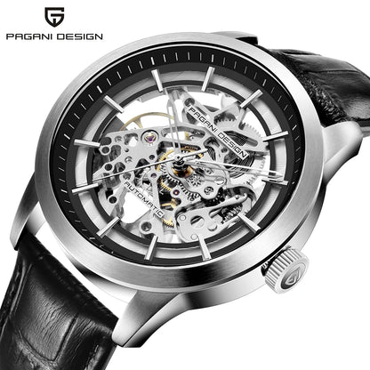 Pagani Design Skeleton Hollow - White Black (PD-1638)