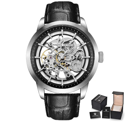 Pagani Design Skeleton Hollow - White Black (PD-1638)