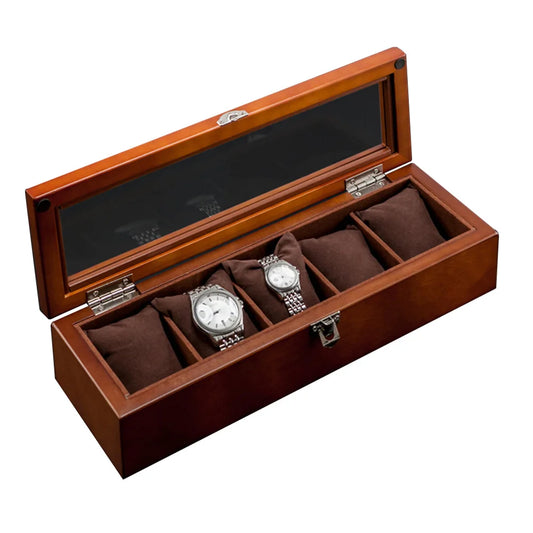 SAIKE Wooden Watch Box