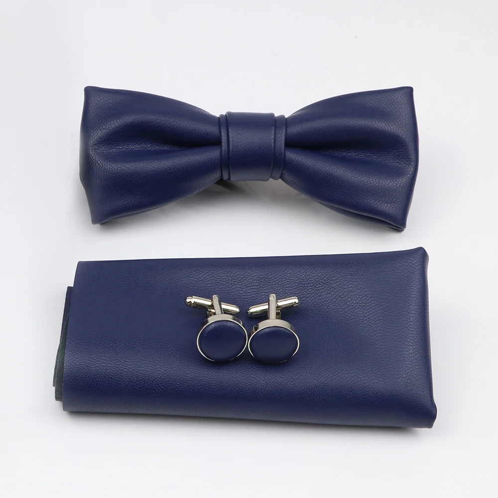 Stirling Bow Tie Set - Navy