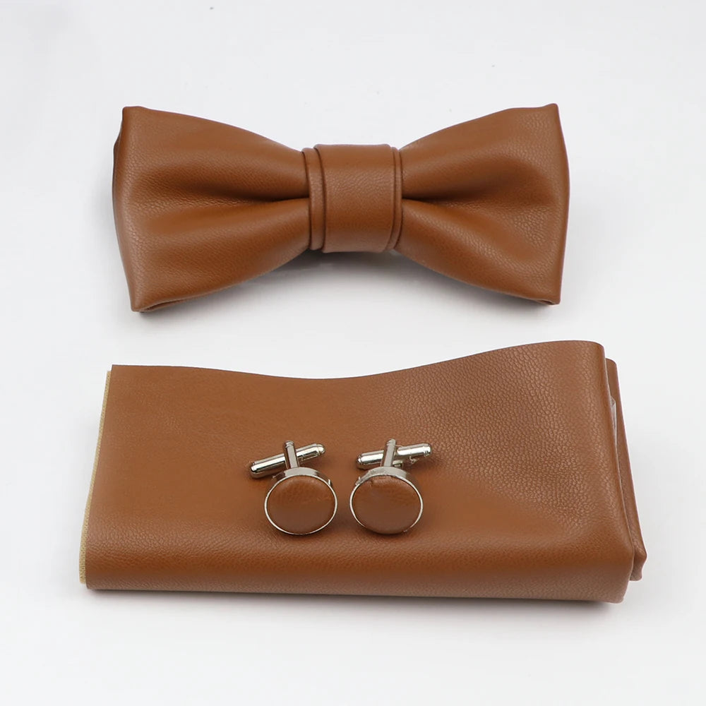 Stirling Bow Tie Set - Caramel