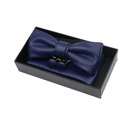 Stirling Bow Tie Set - Navy